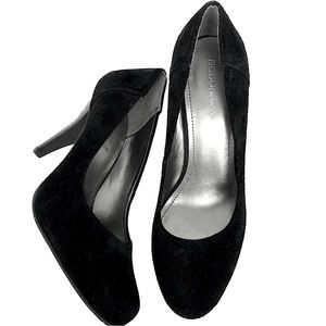 BCBGeneration Zee Black Suede Stilettos 👠, Women’s Size 5.5.